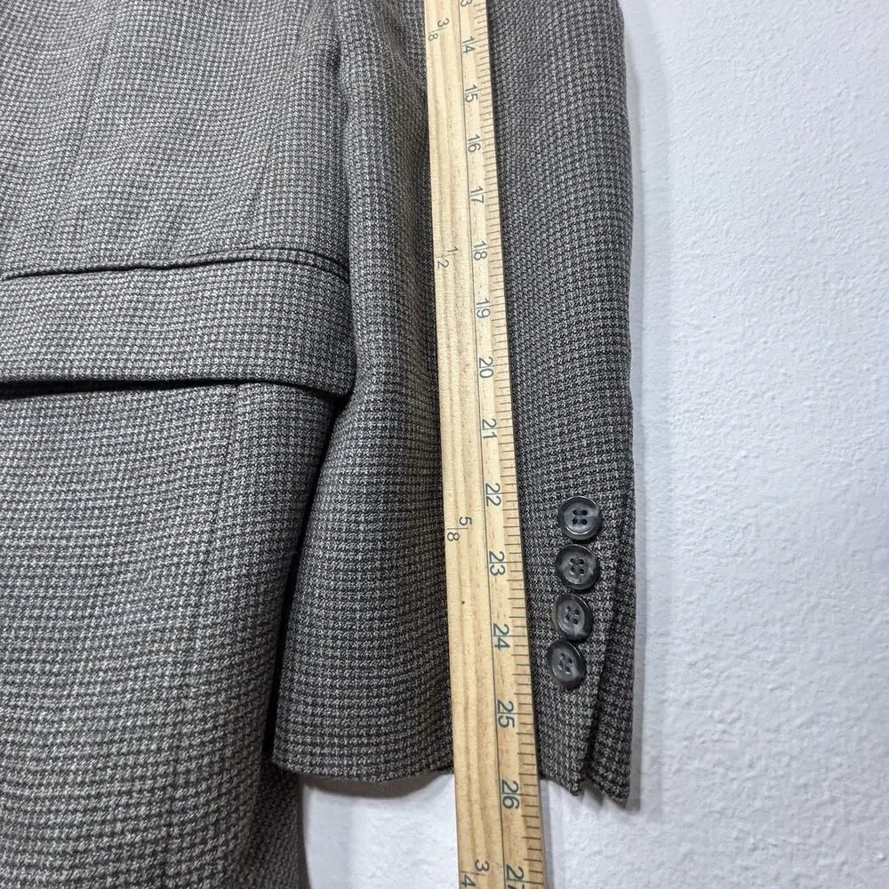 Oscar‎ de La Renta Men's Wool Cashmere Sport Suit Blazer Jacket Size 39L Career